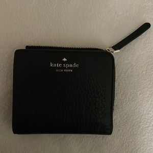 Kate spade small black wallet